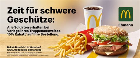 Angebote Willkommen Bei McDonald S Ehmann