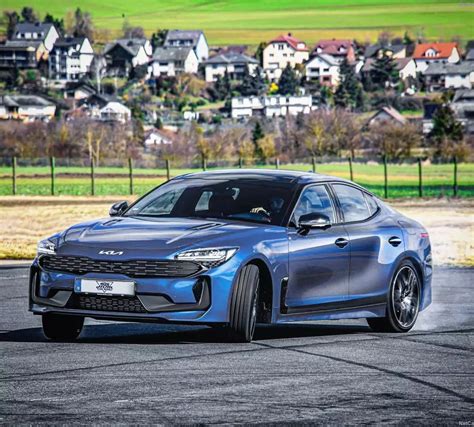 2023 Kia Stinger Gt Tries To Virtually Drift Its Way Into An All New