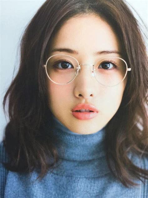 石原さとみ Ishihara Satomi Girls With Glasses Prity Girl Satomi Ishihara