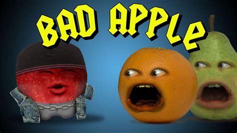Annoying Orange Bad Apple Ft Mikey Bolts Youtube