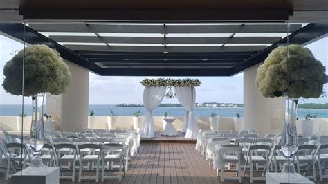 Sky Terrace Ceremony Royalton Negril Jamaica Wedding Venues