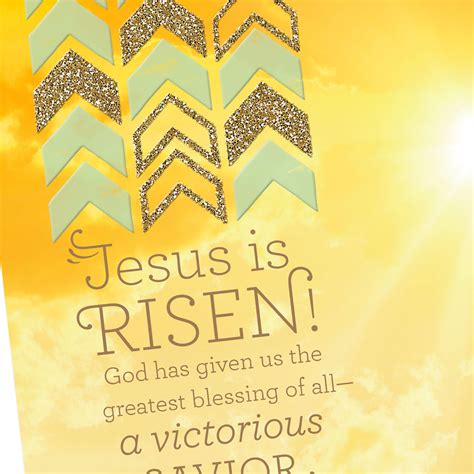Jesus Is Risen Religious Easter Card Greeting Cards Hallmark