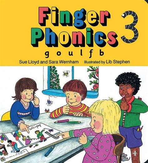 Finger Phonics Book 3 G O U L F Bboard Book In Precursive