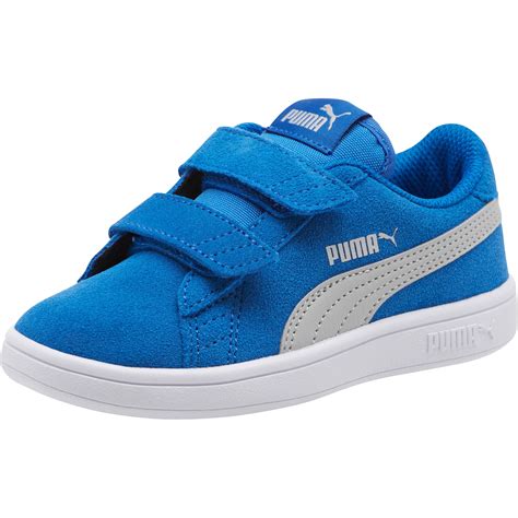Puma Pre School Smash V2 Suede Shoes Ebay