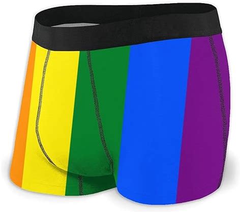 Amazon Com Gay Pride Flag Men S Boxer Briefs Underwear Many Kinds