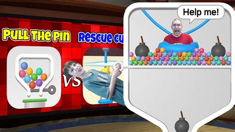 Pull The Pin Vs Rescue Cut Gameplay And Review Ios And Android Mobile
