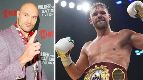 Tyson Fury Thanked By Billy Joe Saunders For Putting Him Back On Right