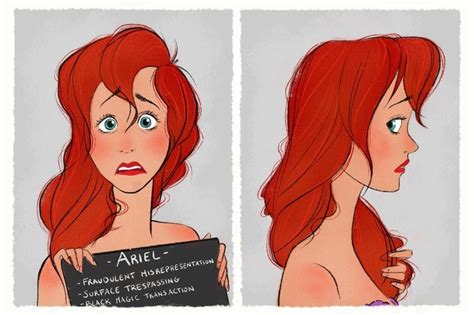 Ariel S Mugshot Best Disney Princess Fan Art POPSUGAR Love Sex