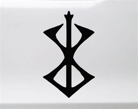 Berserk Rune Vinyl Decal Viking Rune Symbol Die Cut Etsy