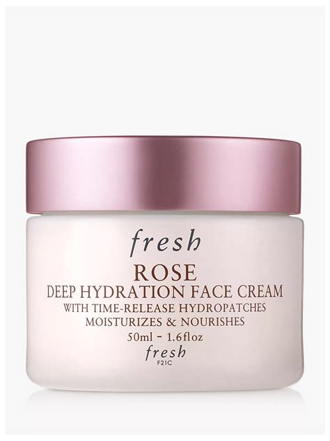 Fresh Rose Deep Hydration Face Cream 50ml At John Lewis And Partners