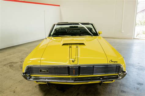 1969 Mercury Cougar 59818 Miles Spring Cougar Yellow Convertible For