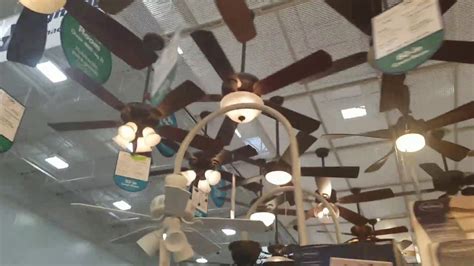 Our styles range from ceiling lights that brighten your living rooms to beautiful kitchen lights to finish off your home décor. Ceiling Fans at Lowes. - YouTube