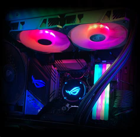 Asus Rog Strix Lc 120 Rgb Aura Sync Rgb 120mm Adreslenebİlİr Fan Sivi