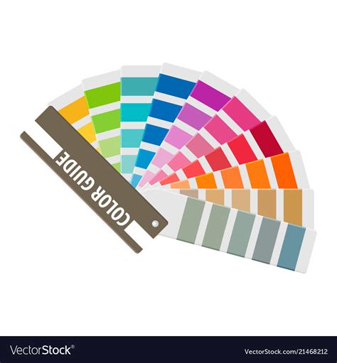 Color Swatch Rainbow Tool For Designer Royalty Free Vector