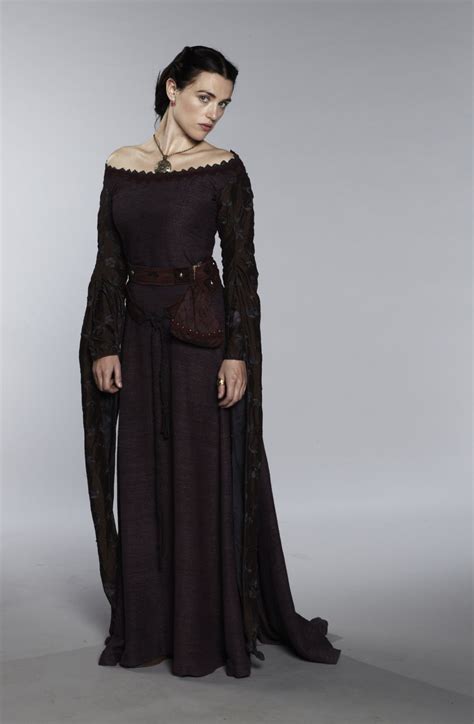 Katie McGrath As Oriane Congost In Labyrinth TV Series Costume Design By Charlotte