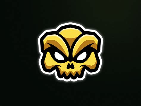 Skull Mascot By Elmrichdesign On Dribbble
