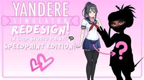 Speedpaint Redesigning Ayano Aishi Yandere Simulator Youtube