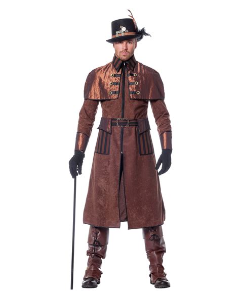 Steampunk Men Costume Deluxe Victorian Horror