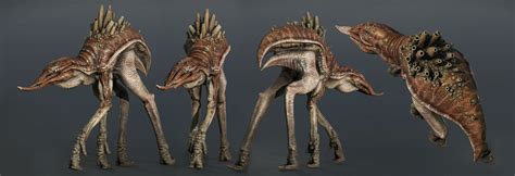 Nomad Evolve Jason Hasenauer Alien Concept Art Alien Creatures