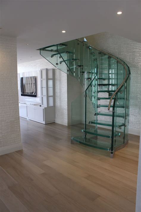 Glass Spiral Staircase Innovative For Indoor My Staircase Gallery