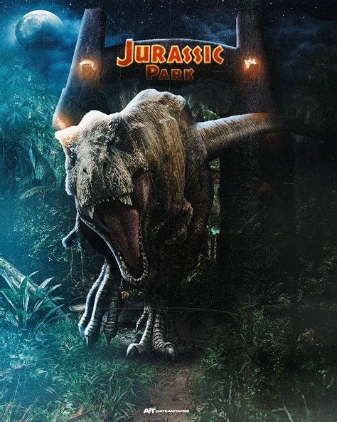 Jurassic Park Movie Poster Redesign On Behance