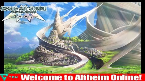 Welcome To Alfheim Online Sword Art Online Lost Song