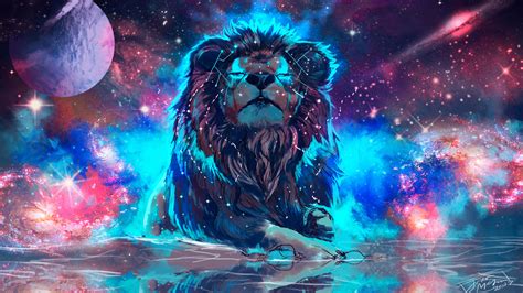 1920x1080 Lion 4k Artistic Colorful Laptop Full Hd 1080p Hd 4k Wallpapers Images Backgrounds