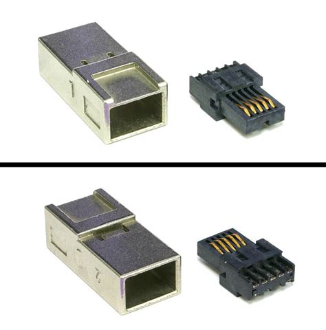 Ntc 1394b Firewire Beta Connector Plug Kit With Metal Shells