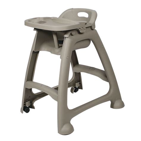 Our high chair from the baby collection is quite special, as it can be modified as the months and years the danish furniture designer hans sandgren has designed the flexa high chair. Plastic High Chair w/Casters | National Hospitality