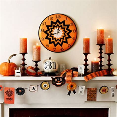 40 Delightful Diy Fall Mantel Decoration Ideas Halloween Fireplace