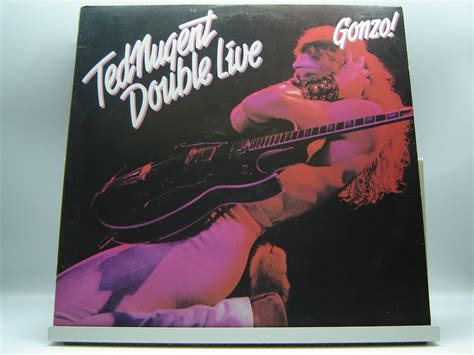 Ted Nugent Double Live Gonzo 2lp Set Epic Records 1978 Etsy