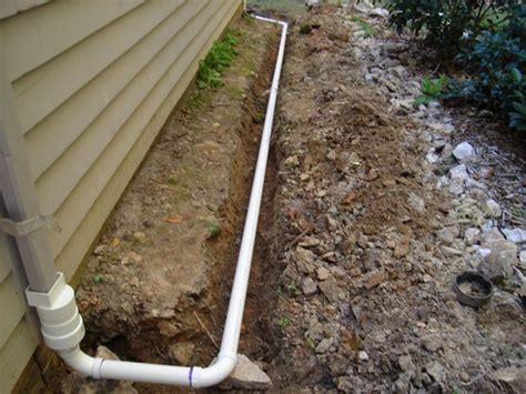 From Mind To Machine Installing A Downspout Drain Downspout