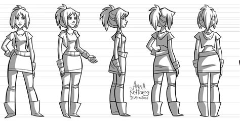 How To Draw A Character Reference Sheet Warehouse Of Ideas