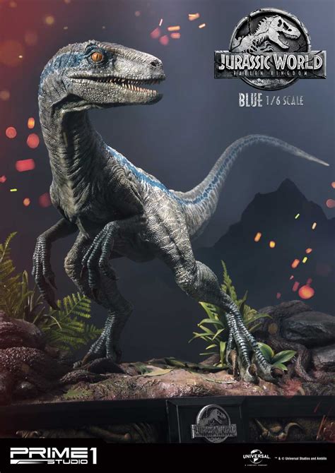 Jurassic world's blue has become the main dinosaur star of the franchise so here's what makes the velociraptor so different from the others. Jurassic World: Fallen Kingdom - Blue 1/6 Scale Statue ...