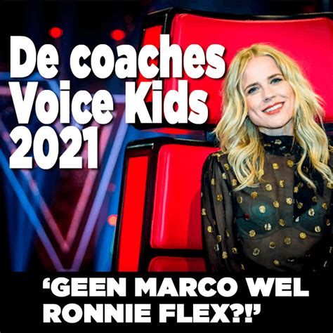 It is based on the reality singing competition the voice of holland, which was originally created by dutch television producer. Nieuwe coaches The voice kids bekend - Ditjes & Datjes
