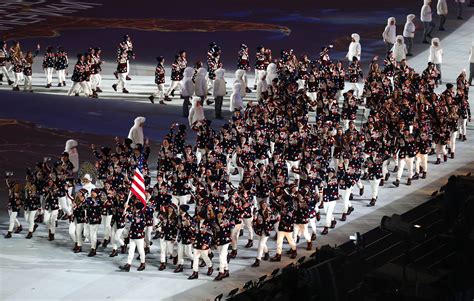 Team Usa Sochi 2014 Olympics Opening Ceremony Opening Ceremonies