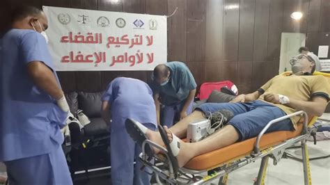 تدهور صحّة عدد من القضاة المضربين عن الطعام ونقلهم إلى المستشفى tunisia press