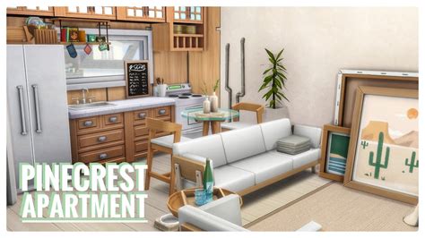 Lets Renovate Pinecrest Apartment 402 Sims 4 Eco Lifestyle No Cc