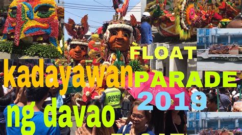 34th Kadayawan Festival Floral Float Parade 2019 Youtube