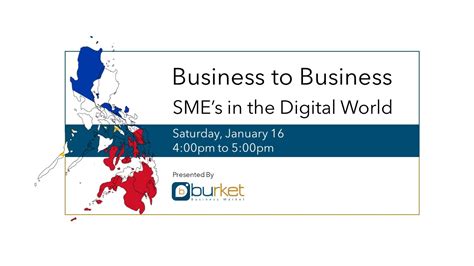 B2b Smes In The Digital World Philippines Youtube