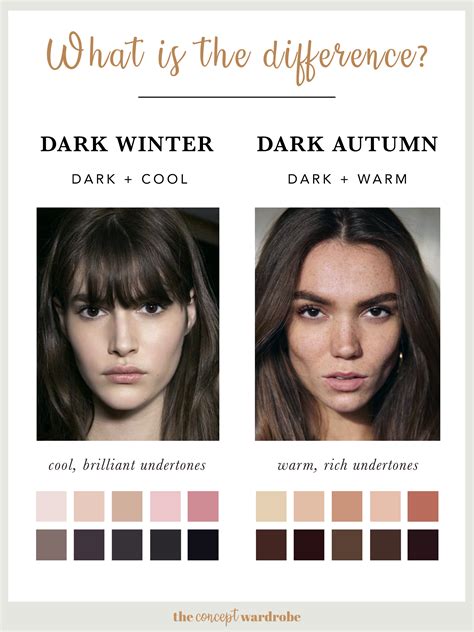 Dark Deep Winter A Comprehensive Guide The Concept Wardrobe Dark Autumn Autumn Skin