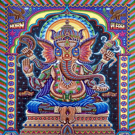 Ganesha Blotter Art Positive Creations