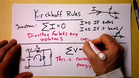 Doc Physics Kirchhoffs Loop And Junction Rules Theory Youtube