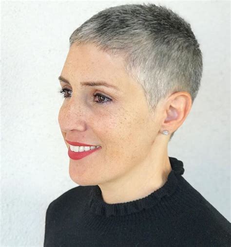 3 Best Buzz Cuts For Older Women Hairstyle Ideas