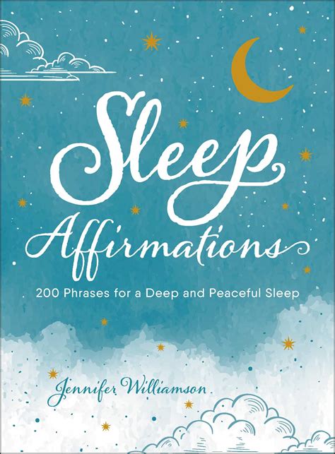 Sleep Affirmations Book By Jennifer Williamson Official Publisher