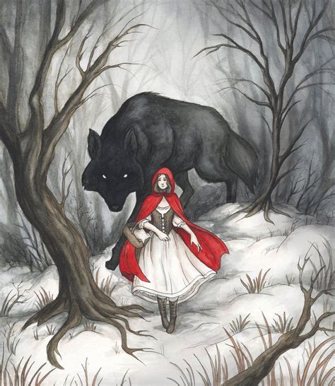 Friday Its A School Day Red Riding Hood Wolf Red Riding Hood