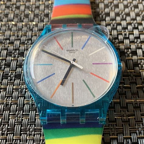 Swatch Accessories Swatch Watch Suos6 Colorbrush Poshmark