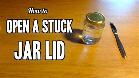 Life Hack #7 | Open A Stuck Jar Lid - YouTube