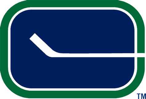 Vancouver canucks skate logo in kelly green, royal blue and silver. Vancouver Canucks Primary Logo - National Hockey League ...