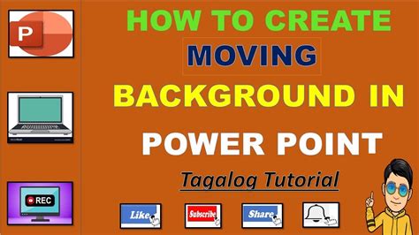 How To Create Moving Background In Power Point Presentation Youtube
